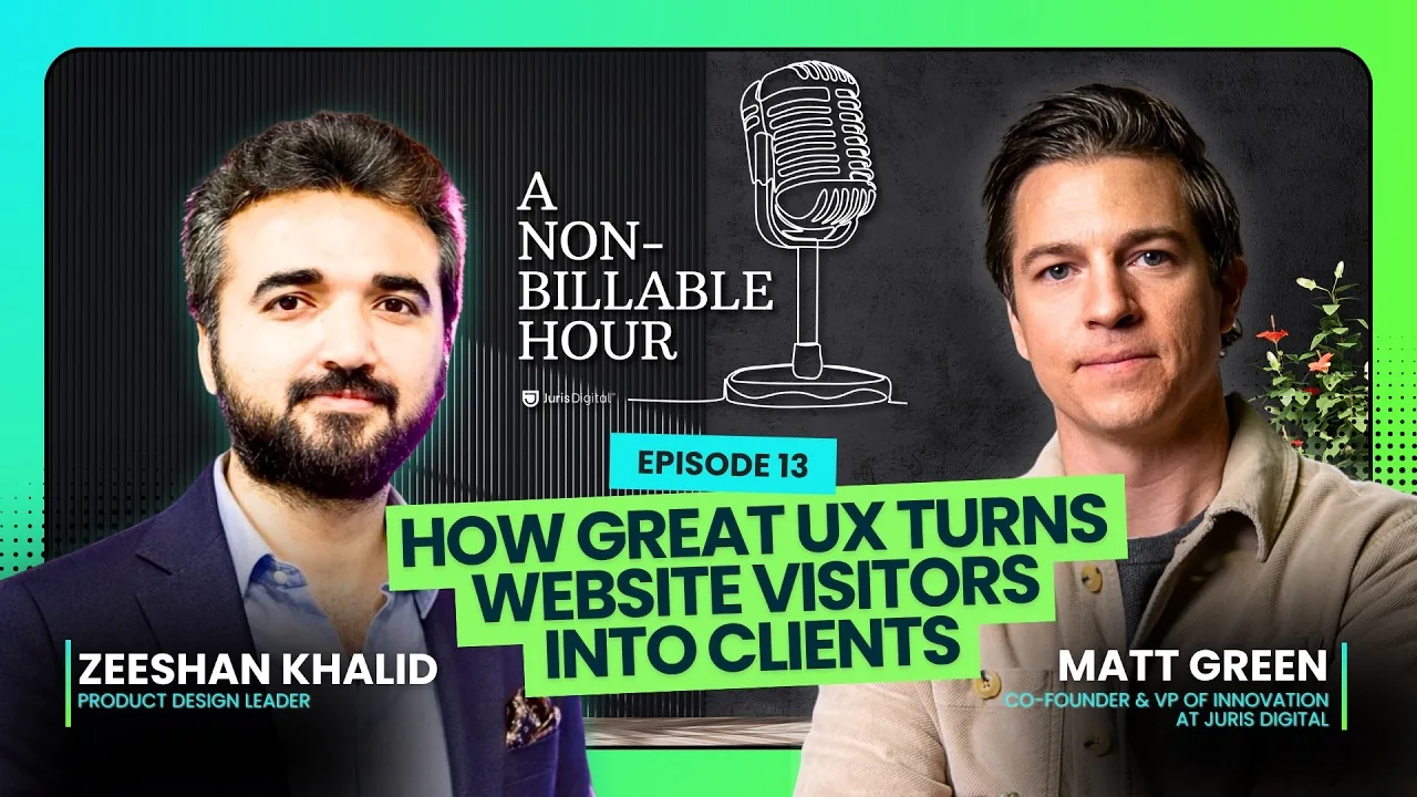 Non-Billable Hour Episode 13 with UX designer Zeeshan Khalid — video thumbnail